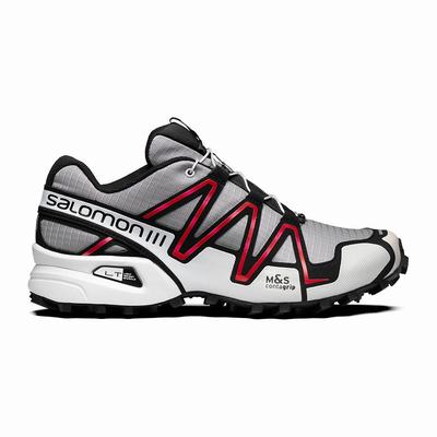 Salomon SPEEDCROSS 3 - Miesten Tennarit - Harmaat/Mustat